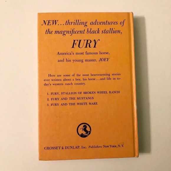 1959 Fury  Stallion of Broken Wheel Ranch by Albert G Miller Hardcover - Picture 13 of 14